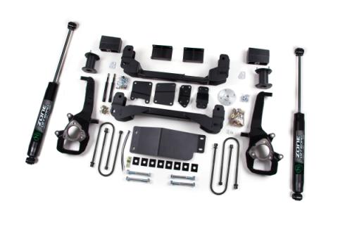 06-08 Dodge 1500 6 Inch Strut Spacer Lift Kit With Nitro Shocks Zone Offroad