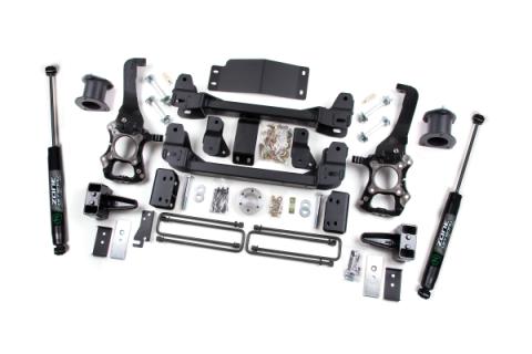 2014 Ford F-150 4 Inch Lift Kit With Nitro Shocks Zone Offroad
