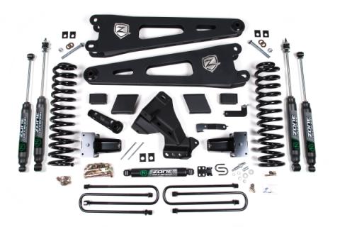 20-21 F-350 Dually 4 Inch Radius Arm Lift Kit Fox Adventure Shocks Diesel Zone Offroad