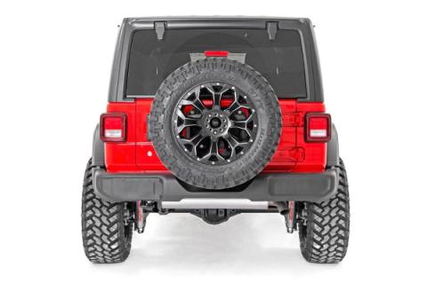 Jeep Spare Tire Relocation Bracket 18-20 Wrangler JL w/Rear Proximity Sensors Rough Country