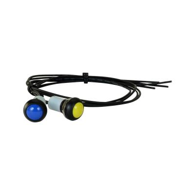 2-button External Button Kit for CD Carbon Dashes Waterproof Momentary Buttons with flying leads AEM Electronics