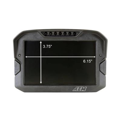 CD-7 Carbon Non-Logging/ Non-GPS Display 7-inch diagonal screen, carbon fiber enclosure, wiring harness included AEM Electronics