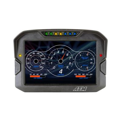 CD-7 Carbon Non-Logging/ Non-GPS Display 7-inch diagonal screen, carbon fiber enclosure, wiring harness included AEM Electronics