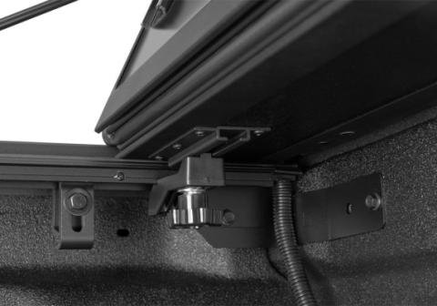 BAKFlip MX4 TS Hard Folding Truck Bed Cover 2007-2021 Toyota Tundra 5 Foot 6 Inch Bed with Deck Rail System without Trail Special Edition Storage Boxes BAK