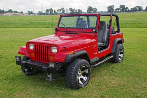 Jeep Lower Windshield Light Mounts 87-95 YJ Wrangler Rough Country