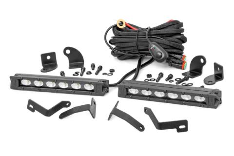 Dual 6 Inch LED Bumper Kit 19-20 Ranger Rough Country