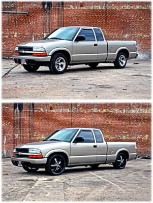 2 Inch/3 Inch Lowering Kit 91-03 Sonoma 83-97 S10 Blazer Rough Country