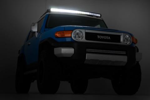50 Inch Curved CREE LED Light Bar Dual Row Black Series Rough Country