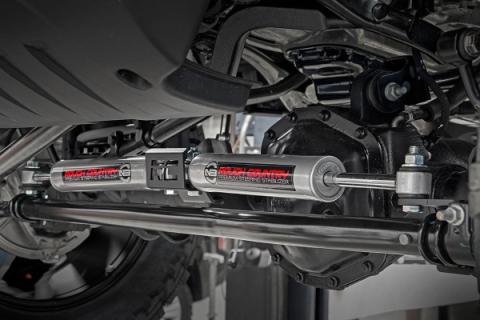 Jeep N3 Dual Steering Stabilizer 18-Up Wrangler JL Gladiator JT Rough Country