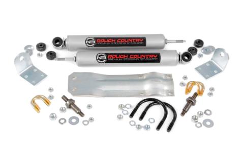 Dodge Dual Steering Stabilizer 94-99 RAM 1500 4WD Rough Country