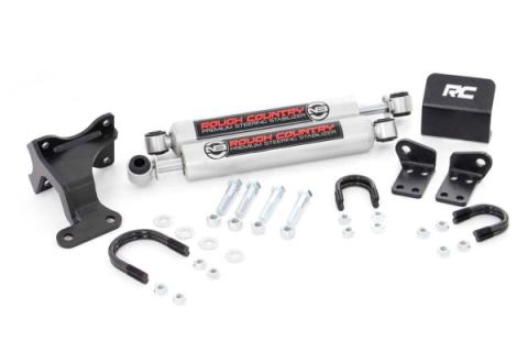 Jeep N3 Dual Steering Stabilizer 07-18 Wrangler JK Rough Country