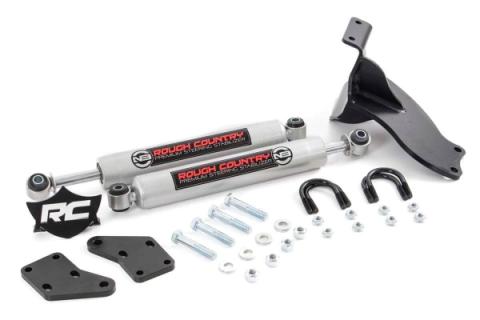 Dodge Dual Steering Stabilizer 14-20 RAM 2500/3500 Rough Country