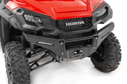 Honda Front Bumper Panels w/ 6.0 Inch LED Light Bars 16-20 Pioneer 1000 w/o Factory Stinger Rough Country