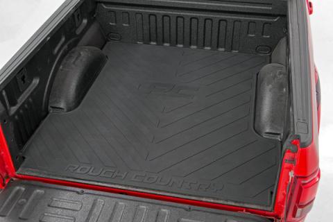 Ram Bed Mat w/RC Logos 03-Up RAM 2500/3500 6ft 4 Inch Bed Rough Country