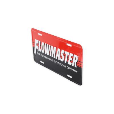 License Plate Standard 12 X 6 Inch Size With High Gloss Graphics On Embossed Aluminum Flowmaster