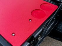 19-23 Jeep Gladiator Overland Tailgate Table Divided Cutting Board Red All Pro Off Road