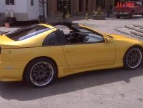 300ZX Z32 2+2 GTZ-R Side Skirt Passenger Side Unpainted For 90-96 Nissan 300ZX Z32 Stillen