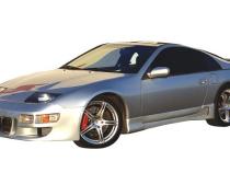 300ZX Z32 2+2 GTZ-R Side Skirt Passenger Side Unpainted For 90-96 Nissan 300ZX Z32 Stillen