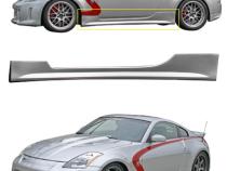 350Z Series 2 Side Skirt Passenger Side Unpainted For 03-09 Nissan 350Z Stillen