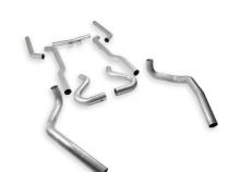 Crossmember-Back Exhaust System Fits 1968-1972 GM A-Body Cars With V8 Engine 3-Inch Aluminized Pipe Only Exhaust Kit Flowmaster