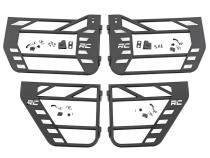 Jeep Front &amp;amp; Rear Steel Tube Doors 07-18 Wrangler JK Rough Country