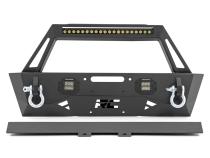 Jeep Stubby Front Trail Bumper 18-20 Wrangler JL and 20-Present Gladiator JT Rough Country