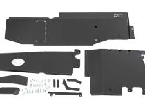Jeep Engine + Transfer Case + Gas Tank Skid Plate System 18-20 JL Unlimited 3.6L Rough Country