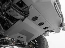 Front Bumper High Clearance Hybrid with 9500 Lb Pro Series Winch Synthetic Rope and 20 LED Light Bar 16-22 Toyota Tacoma Rough Country