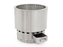 Fire Pit Stainless Steel With Carry Bag Rough Country