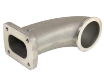 Hot Pipe Adapter S300/S400 V-Band to T4 Turbo BD Diesel