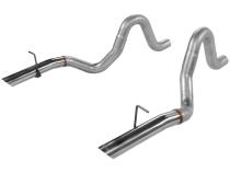 Pre-Bent Tailpipes Fits 1986-1993 Mustang Lx 5.0L Engine &amp;amp; 1986 Mustang Gt 5.0L Engine 3.0 Inch Pipes Flowmaster