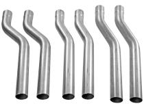 S-Bend Kit Exhaust S-Bend Assortment 2.50 Inch Tubing Various Offsets Set Of 6 Flowmaster