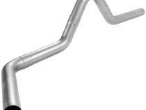 Single Tailpipe Kit 4.00Inch Universal 4-Piece Aluminized Steel Tubing Flowmaster