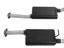 Force Ii Cat-Back Exhaust System 1987-1993 Ford Mustang Gt With 5.0L Engine Moderate Sound Flowmaster