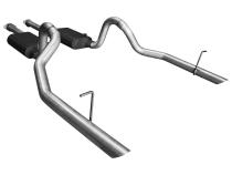 American Thunder Cat-Back Exhaust System 1994-1997 Ford Mustang Gt And Cobra With 4.6L Sohc Or 5.0L Engine Aggressive Sound Flowmaster