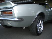 American Thunder Crossmember-Back Exhaust System Fits 1967-1968 Camaro And Firebird With V8 Engine 2.50 Inch Aluminized Steel Aggressive To Moderate Sound Flowmaster