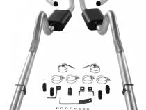 American Thunder Crossmember-Back Exhaust System 1968-1970 Mopar B-Body With V8 Engine, 3.0 Inch Aggressive Sound Flowmaster