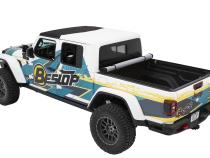 EZ-Roll Soft Tonneau '20-26 Gladiator For 5 ft. bed Black Diamond Bestop