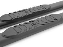 Oval Nerf Step Crew Cab Black Ford Super Duty 2WD/4WD (99-16) Rough Country