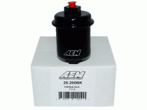 High Volume Fuel Filter Acura/Honda Inlet 14mm x 1.5 Outlet 12mm x 1.25 AEM Electronics