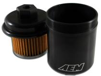 Honda High Volume Fuel Filter Element Replacement Filter for 25-200BK AEM Electronics