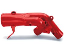 Intercooler System W/Boost Tubes Tubes (red powder-coated) 99 Ford 7.3L Banks Power