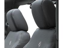 Jeep Wrangler Seat Covers For Jeep 2007-2012 Wrangler JK 4 Door Front Premium Vinyl Fabric Black Diamond Bestop
