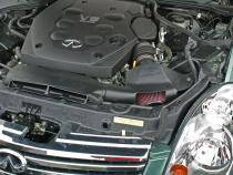 Infiniti G35 Hi-Flow Air Intake Kit S50/V35 Black For 03-08 Infiniti G35 Stillen