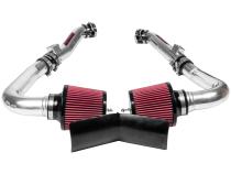 Infiniti G37 Dual Ultra Long Tube Air Intake Kit Gen 3 V36 Oil Filter For 09-13 Infiniti G37 Stillen