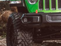 18-Pres Jeep Wrangler JL Fog Mount Fits 2 D-Series Pro RIGID Industries