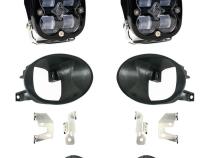 Squadron SAE Fog Pocket Kit 19-24 Sprinter 1500/2500/3500 (SAE Fog; Clear)