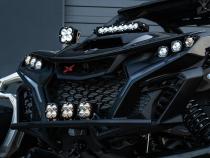 Can-Am, Maverick R, Clear 10 Inch S8 Shock Tower Kit Baja Designs