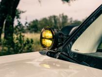 2021 Ford Bronco Sport A-Pillar LED Light Mount, Fits 360-Series, D-Series Rigid Industries