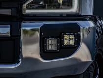 2020-Present Ford SuperDuty Dual Fog Light Mounts RIGID Industries
